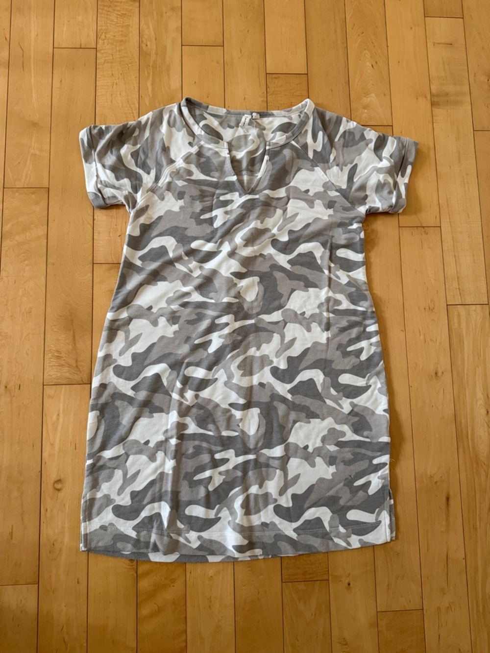 Camo t-shirt Dress